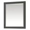 Solid Wood Frame 28x32 in. Rectangular Wall Bathroom Mirror